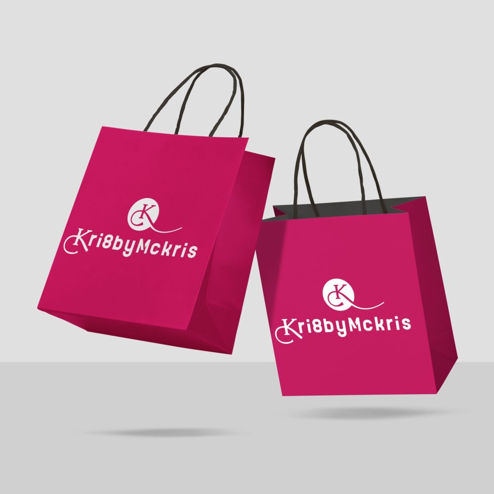 Shopping bag mockup template